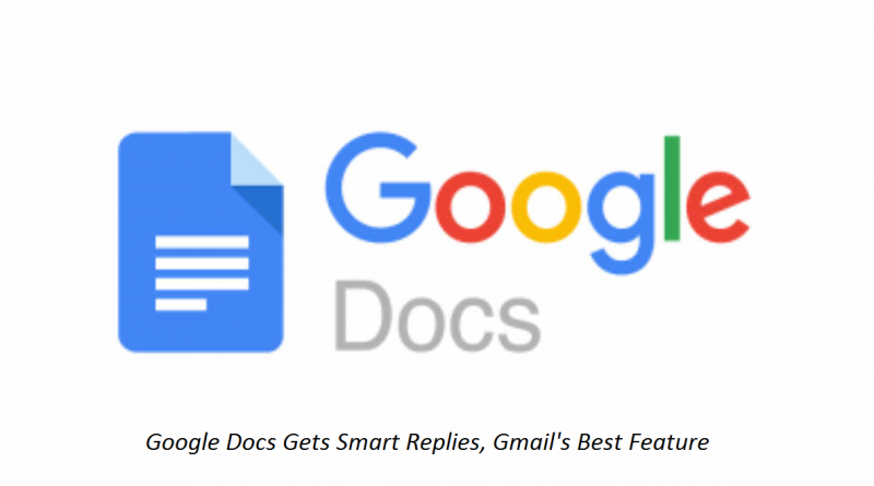 Google Docs Gets Smart Replies