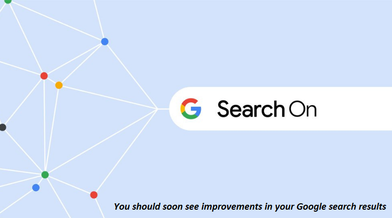 improvements in Google search results