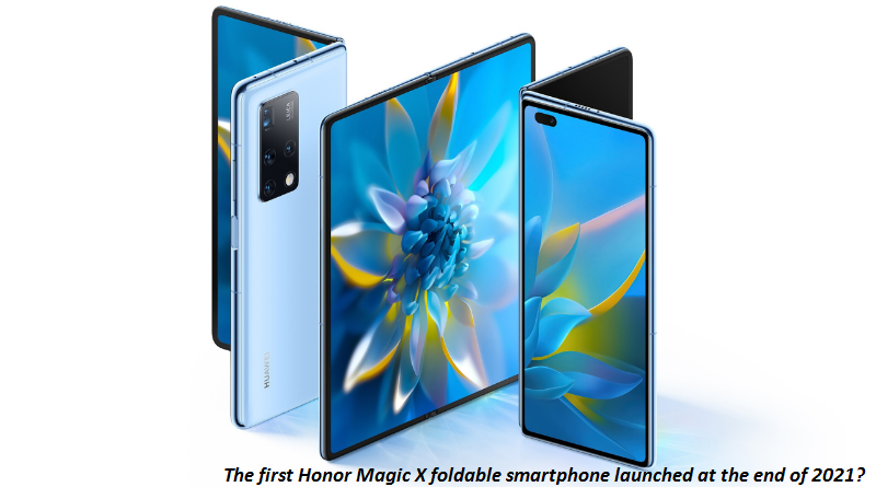 Honor Magic X foldable smartphone
