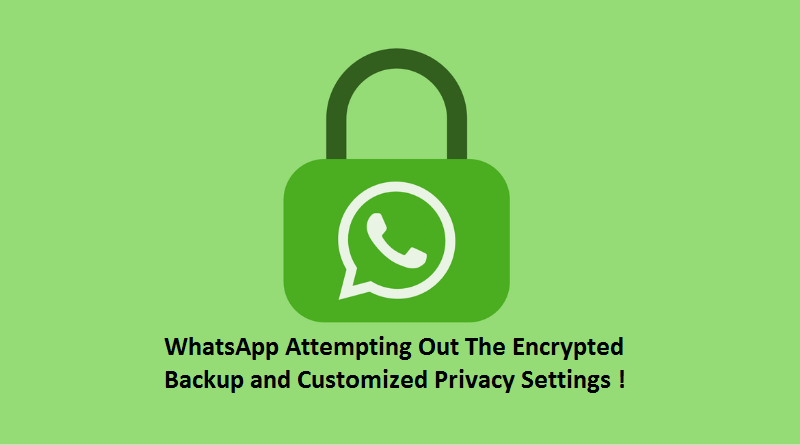 WhatsApp Attempting Encrypted Backup