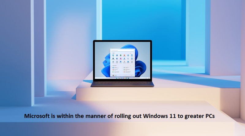 Windows 11 on new PCs